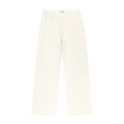 Parke-Cotton Boxer Pants - Pearl