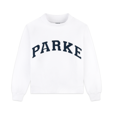 Parke-OG Varsity Mockneck - Classic Grey + Denim