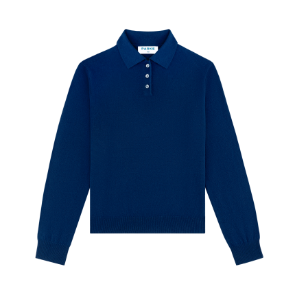 Parke Long Sleeve Classic Polo Sweater